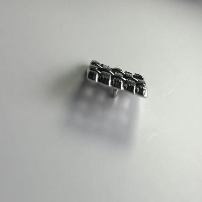 OEM imballaggio rettangolare abbigliamento accessori metallici abbigliamento decorazione