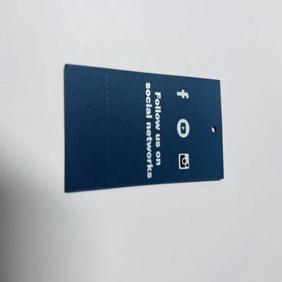 Abbigliamento su misura Abbigliamento appesa Tag accessori Stampa a taglio stampato 300gm