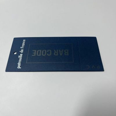 Abbigliamento su misura Abbigliamento appesa Tag accessori Stampa a taglio stampato 300gm
