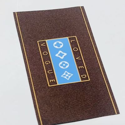 Abbigliamento Indumenti tessuti Etichette Logo Etichette Disegni personalizzati per artigianato