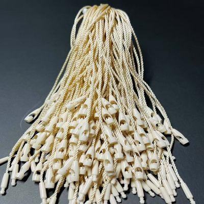 Prodotto OEM a sfera intessuto di tessuto di nylon per bloccaggio Tag di fissaggio Beige