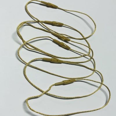 Acque resistenti intessuto di nylon abbigliamento tag fissanti Snap Lock Pin Loop