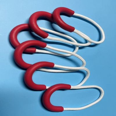 Circolare Riutilizzabile Filtro di plastica Zipper Tirer Slider Loop resistente alle intemperie