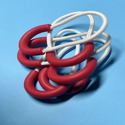 Circolare Riutilizzabile Filtro di plastica Zipper Tirer Slider Loop resistente alle intemperie