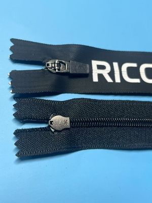 ODM riutilizzabile nero Nylon Zipper Pulls per abbigliamento Merchandise Store