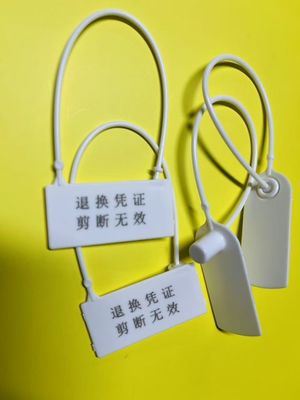 100pcs per pacchetto abbigliamento Etichetta abbigliamento Etichetta di sicurezza Riutilizzabile per l'industria tessile