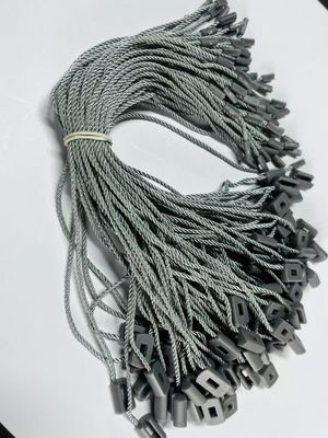 POM Grigio Plastico Nylon Tag Fissori di attacco per tag di appesa