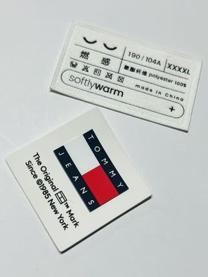 Ferro su abbigliamento ricamato Etichette personalizzate