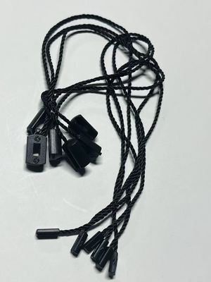 OEM sacchetti da bagaglio Tag di appendiabiti serratura String tag prezzo Fasteners nero