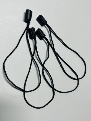 OEM sacchetti da bagaglio Tag di appendiabiti serratura String tag prezzo Fasteners nero