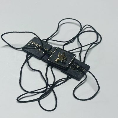 Abbigliamento Swing Prezzi Tag Fasciatrici Neri Tag appesi Corde OEM