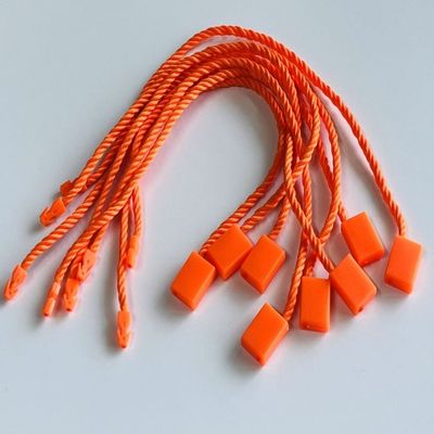 Tessuti Tag di plastica arancione Fasciatore Negozio al dettaglio Abbigliamento Accessoio