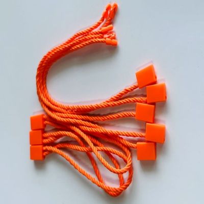 Tessuti Tag di plastica arancione Fasciatore Negozio al dettaglio Abbigliamento Accessoio
