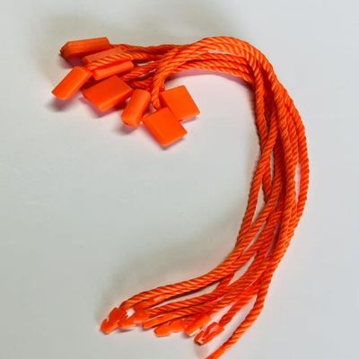 Tessuti Tag di plastica arancione Fasciatore Negozio al dettaglio Abbigliamento Accessoio