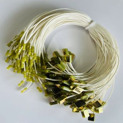Stile bohémien appeso Tag di abbigliamento di plastica fissante per negozio Odm