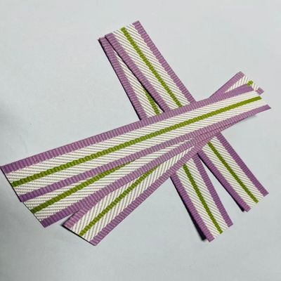 Custom Woven Clothing Labels Needle Loom Technology Iron On Backing Personalized Designs