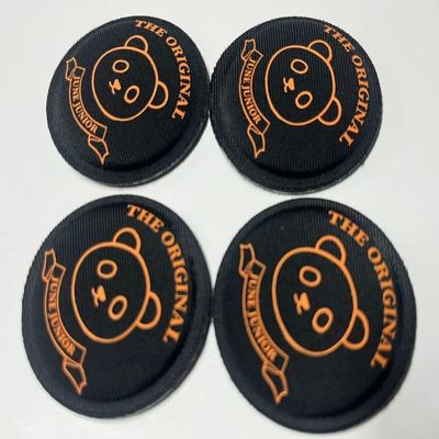 Customized Heat Transfer Clothing Labels Pet Size mm According To Your Request Or Artwork Label Type Printing Label