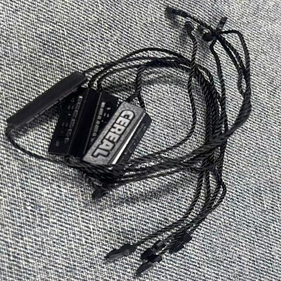 Black Flexible Garment Swing Tags Customizable Durable Apparel Labels Perfect for Clothing Industry Enhancing Visibility