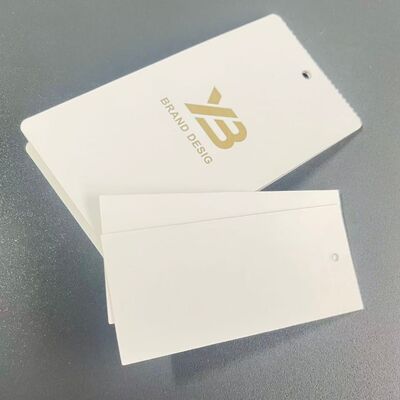 Fits Most Standard Tags Custom Clothing Hang Tags Easy To Durable Material Suitable For Garment And Apparel Presentation