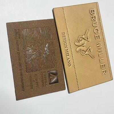 Durable Jeans Leather Label Sew On Closure Type Suitable for Jackets Providing Strength and Fashionable Look in Clothing