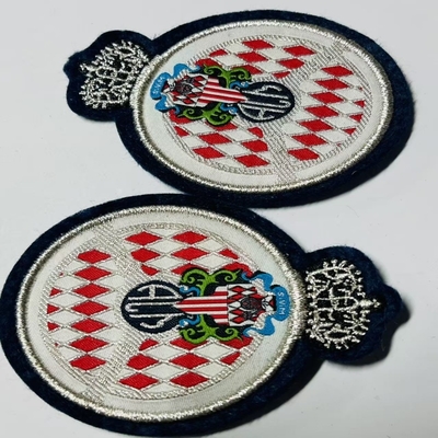 Patch di abbigliamento rettangolare versatile per abbigliamento di carta di varie dimensioni e colori