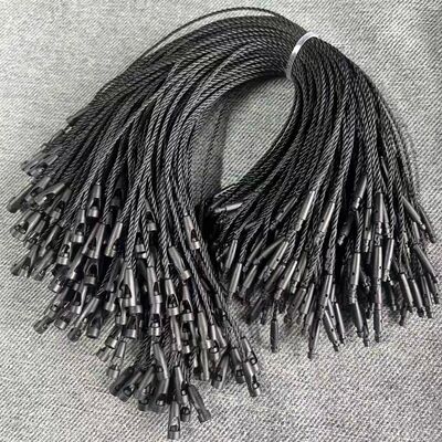 Etichettatura e etichettatura Tag di nylon Fasteners Larghezza 0,2 pollici Lunghezza 4 pollici Fasteners sicuri per abbigliamento e etichette di prodotto