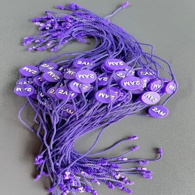 Tag in plastica in rilievo Fissante Eco-friendly Durabile Attachment sicuro Ideale per le soluzioni di etichettatura e identificazione orologi