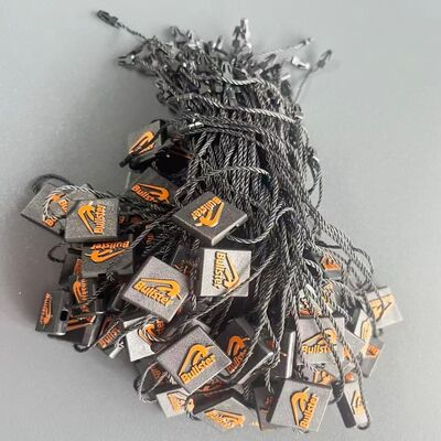 Etichette di appesa Etichette di abbigliamento Etichette di cotone Etichette di abbigliamento durevole Adatte alle linee di abbigliamento Industria tessile e commercio al dettaglio