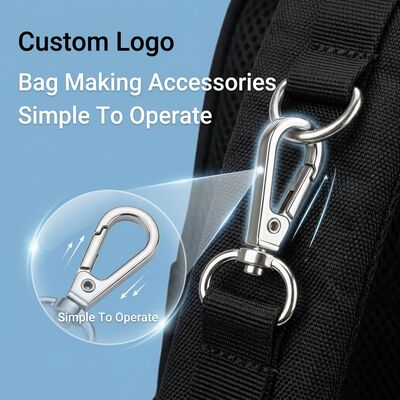 Borsa a cinghia staccabile che produce accessori che forniscono chiusura della cerniera utile per l'artigianato e la produzione di abbigliamento